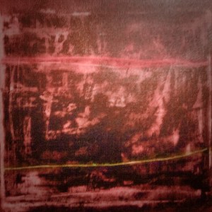 red line green line texture