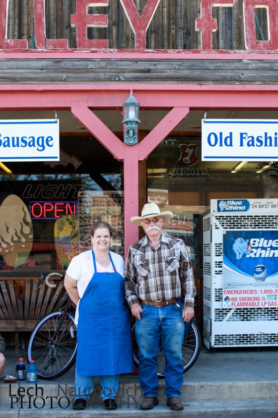 Walt and Kim have a heaven sent store in Valley Ford stocked with all the goodies you need when traveling locally.  They've been running this store for generations.