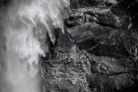 Freeze-action photo of Bridalveil falls in full spring glory. 